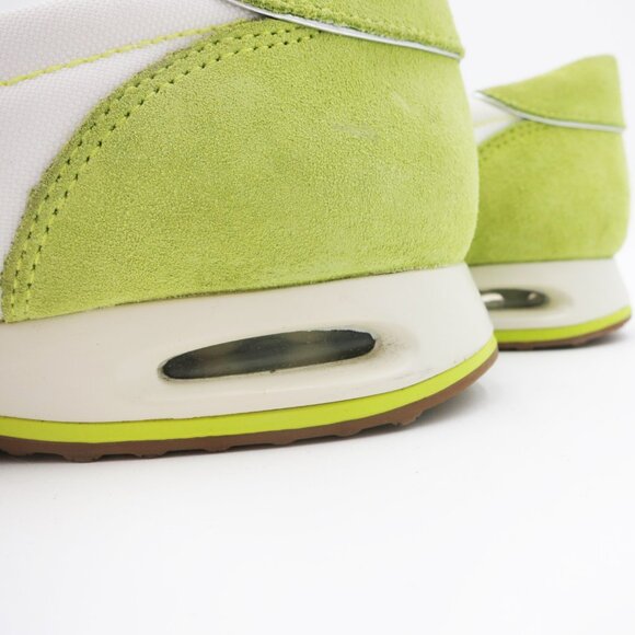Nike Air x Cole Haan Green & White Slip-On Flats 9B Suede and Leather Excellent - Picture 11 of 16